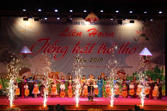 TRƯỜNG MẦM NON NAM THANH  THAM GIA THÀNH CÔNG LIÊN HOAN "TIẾNG HÁT TRẺ THƠ " CẤP THÀNH PHỐ  NĂM 2019