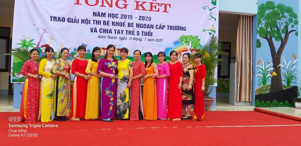 TRƯỜNG MẦM NON NAM THANH TỔ CHỨC TRAO GIẢI HỘI THI BÉ KHỎE BÉ NGOAN CẤP TRƯỜNG, CHIA TAY TRẺ 5 TUỔI VÀ TỔNG KẾT NĂM HỌC 2019-2020
