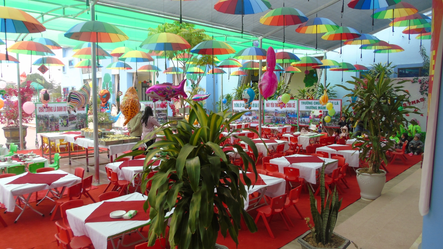 HOẠT ĐỘNG TRẢI NGHIỆM CHÀO ĐÓN NĂM MỚI CỦA CÔ TRÒ TRƯỜNG MẦM NON NAM THANH