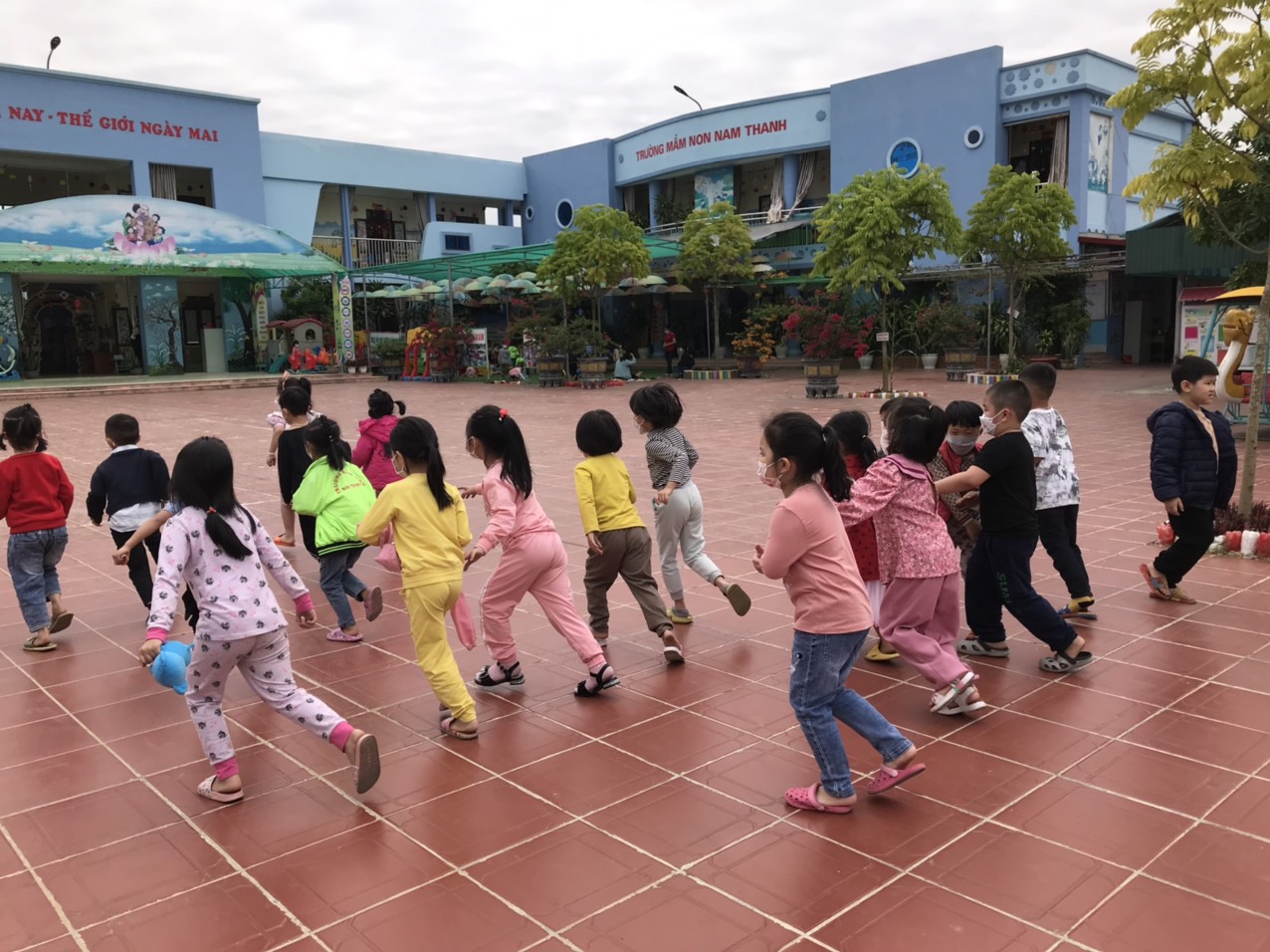 TRƯỜNG MẦM NON NAM THANH THÀNH PHỐ ĐIỆN BIÊN PHỦ XÂY DỰNG TRƯỜNG MẦM NON XANH – AN TOÀN- THÂN THIỆN”