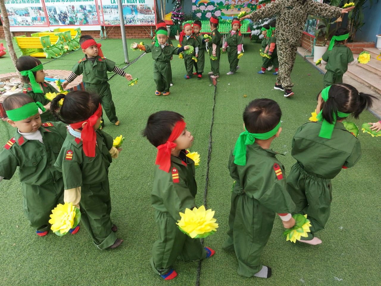 TRƯỜNG MÂM NON NAM THANH TỔ CHỨC TUYÊN TUYÊN KỶ NIỆM 100 NĂM NGÀY SINH TRUNG TƯỚNG ĐỒNG SỸ NGUYÊN (01/03/1923-01/03/2023)