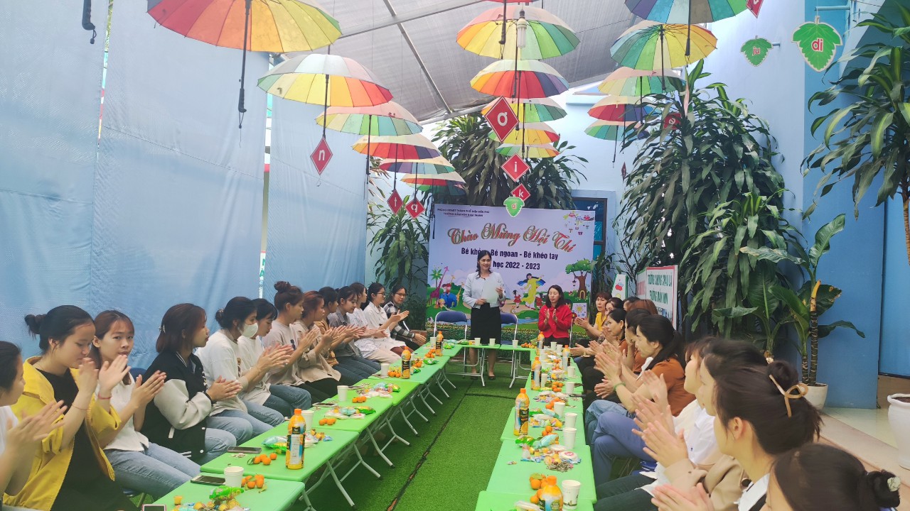 TỔNG KẾT CÔNG TÁC CHỈ ĐẠO THỰC TẬP SƯ PHẠM ( ĐỢT 2) TẠI TRƯỜNG MẦM NON NAM THANH