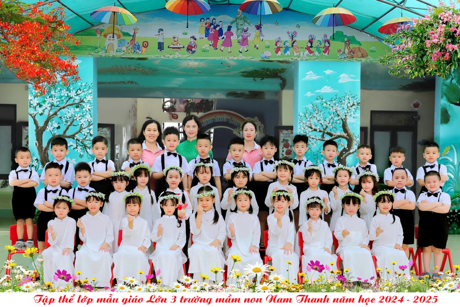 CẢM XÚC CHUẨN BỊ CHIA TAY CÁC BÉ MẪU GIÁO 5 TUỔI VÀO LỚP MỘT, TẠI TRƯỜNG MẦM NON NAM THANH NIÊN KHÓA 2020-2025