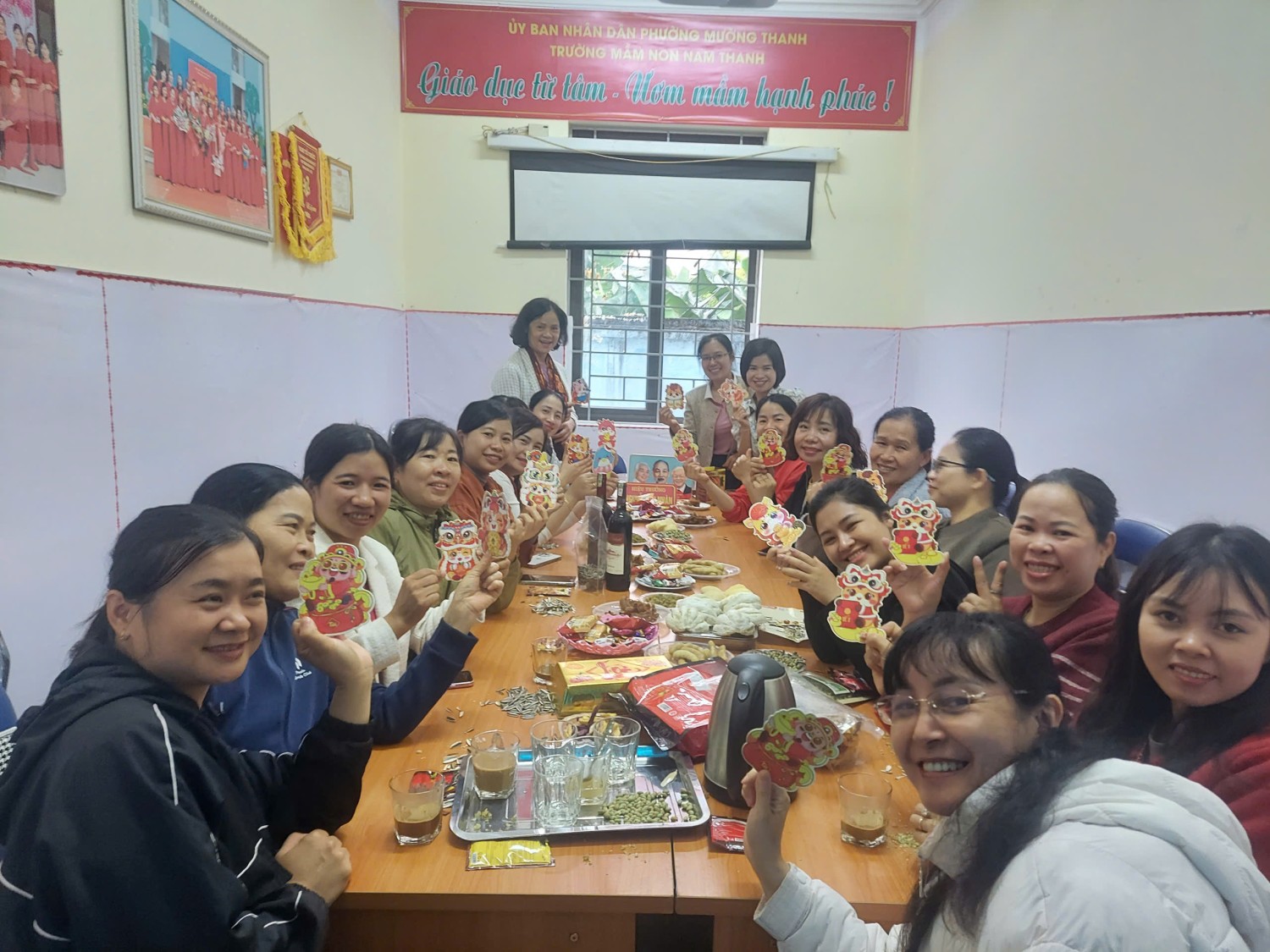 Trường Mầm non Nam Thanh ổn định nền nếp dạy học, duy trì sĩ số, bảo đảm kỷ cương trường học sau kỳ nghỉ Tết Binh ngọ 2026